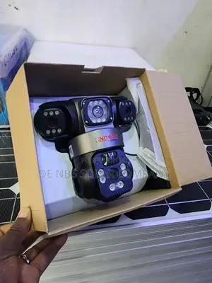 Intelligent 3lens V380pro 4g Hd Ultra PTZ CCTV Alert Camera