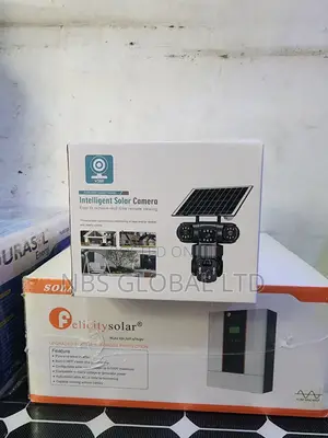 Dual 3lens PTZ 4g Sim Solar Alert CCTV Camera Outdoor 360°