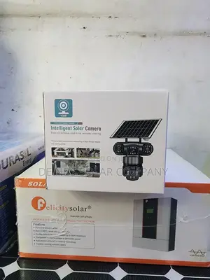 Dual 3lens PTZ 4g Sim Solar Alert CCTV Camera Outdoor 360°