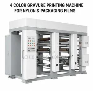4 Color Gravure Printing Machine for Nylon Packaging Films