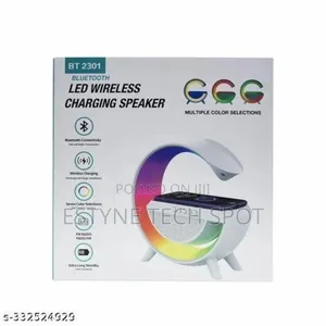 Bluetooth Led Wireless Charging Speaker