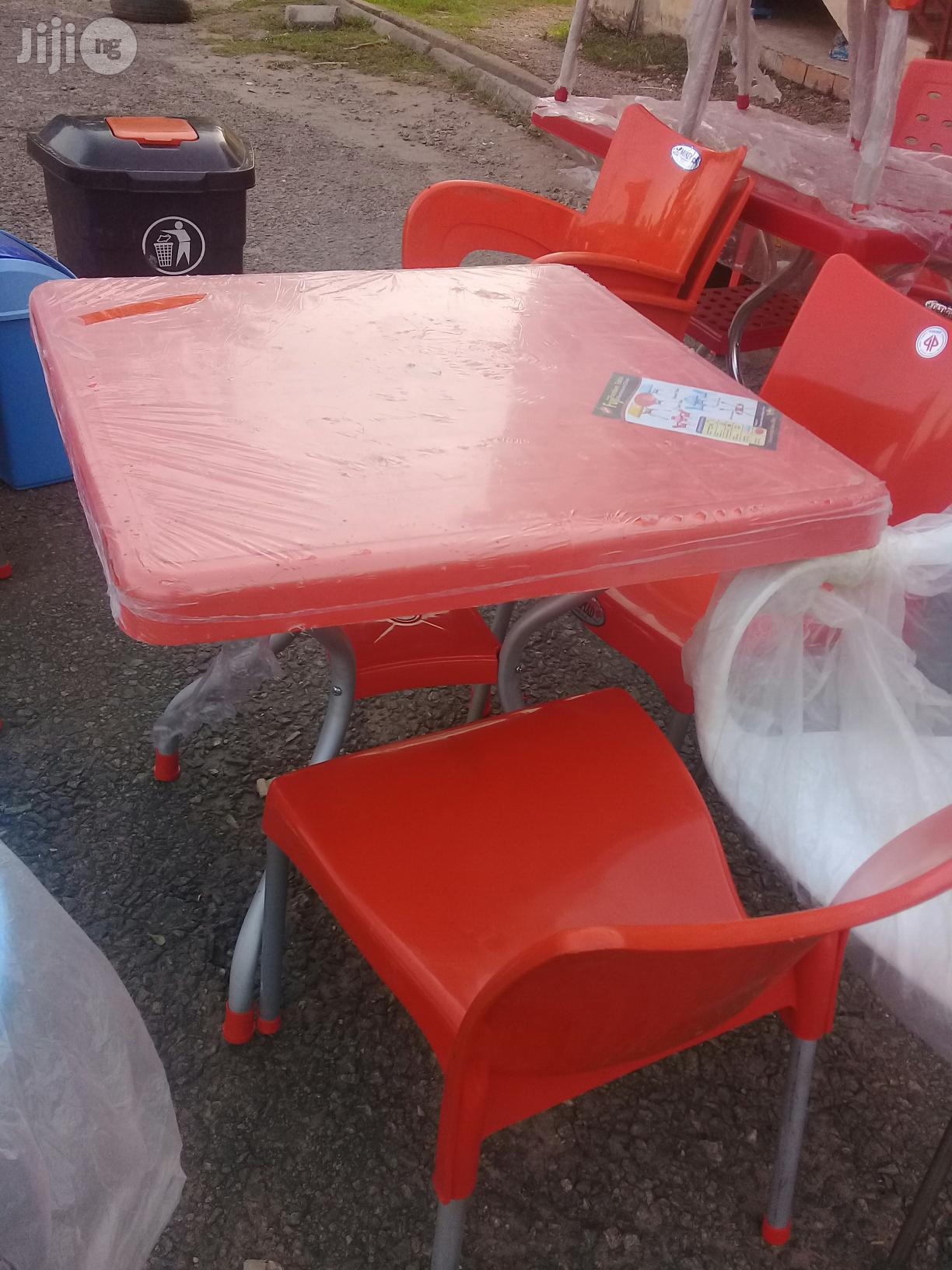 Plastic Chairs and Tables
