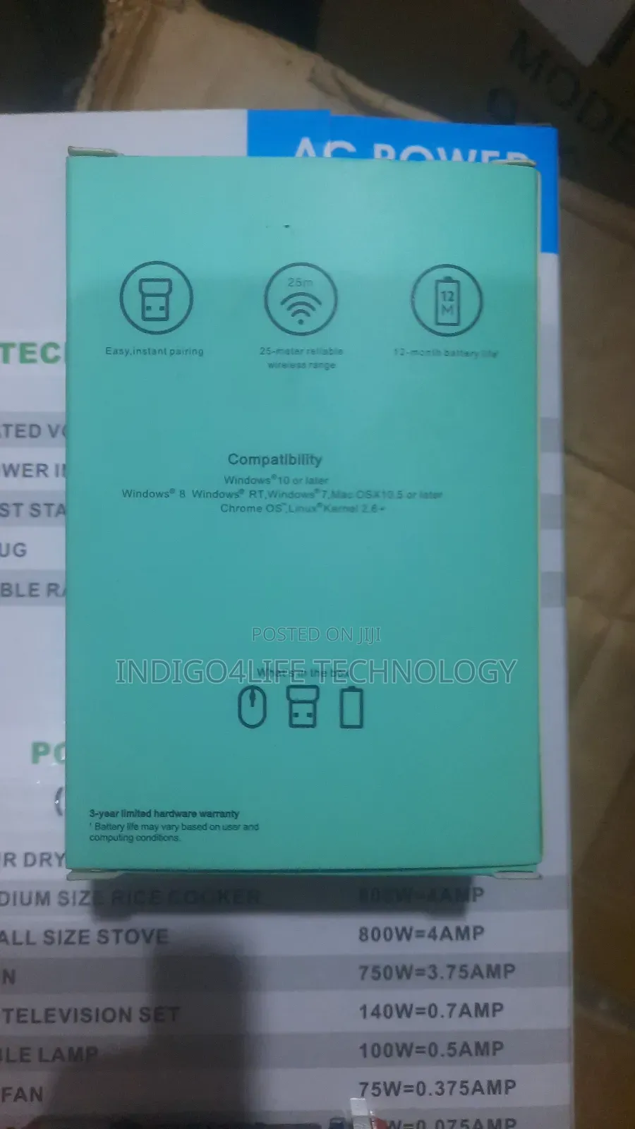 M186 Logitech Wireless Mouse
