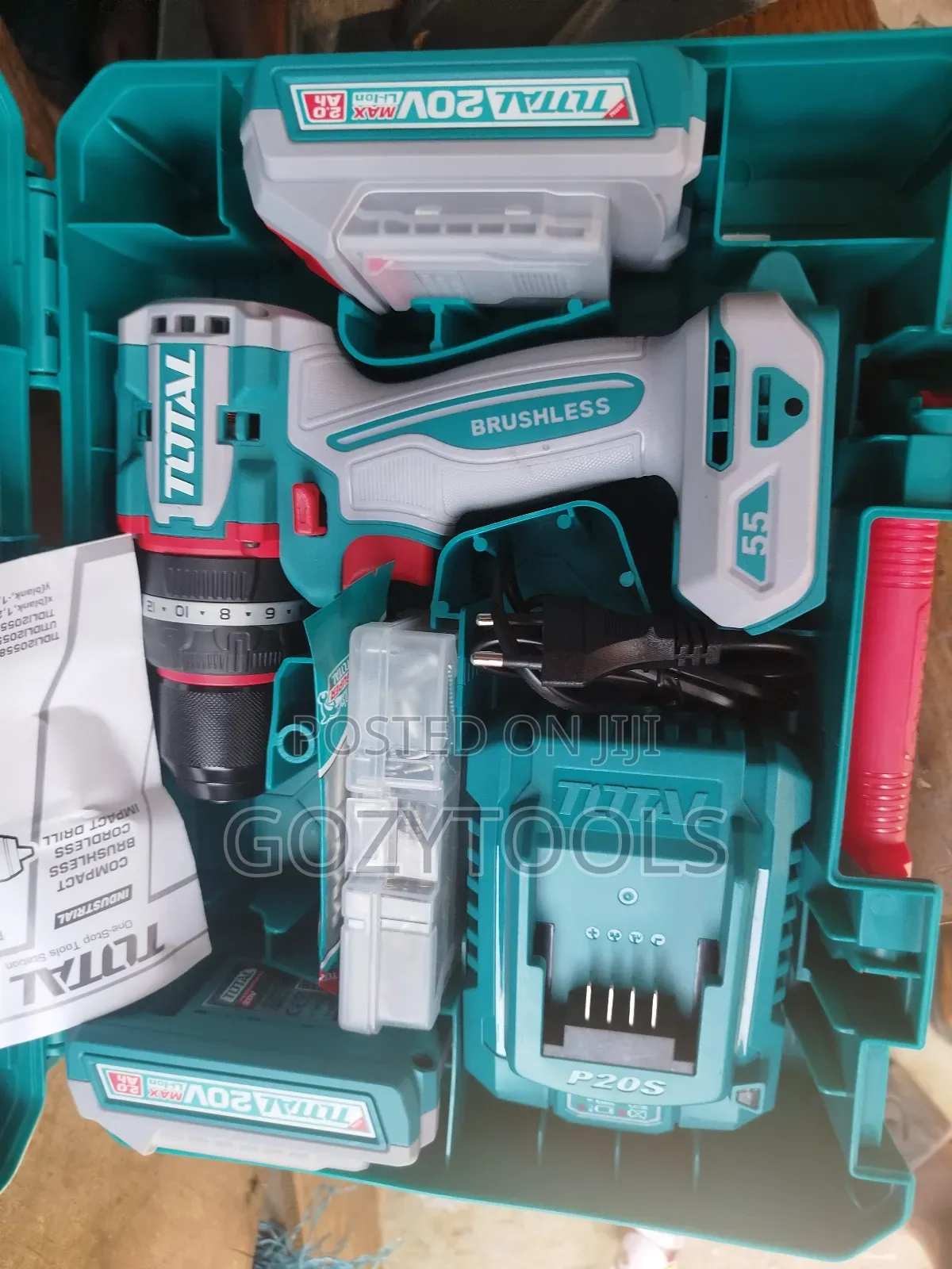 Total Cordless Battery Drill Machine