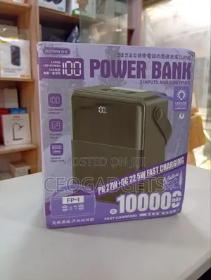 Remax Fp-1 100,000mah Power Bank.