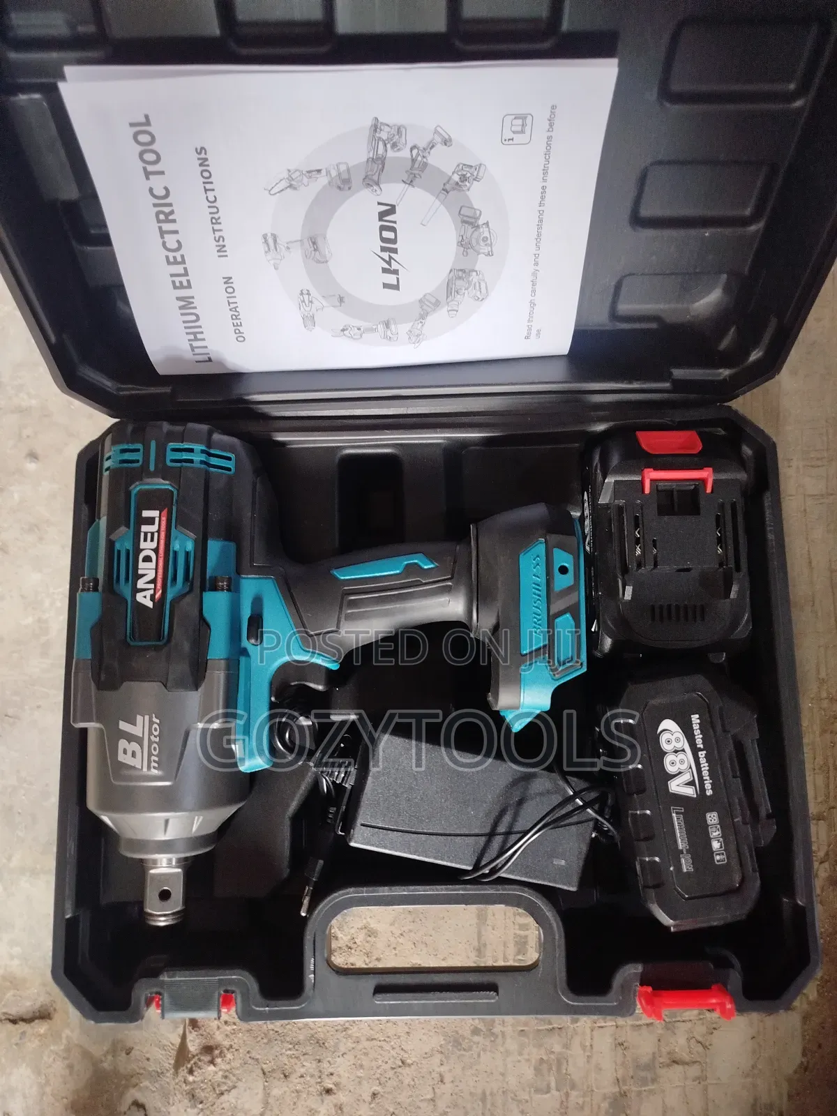 Cordless Impact Wrench Machine