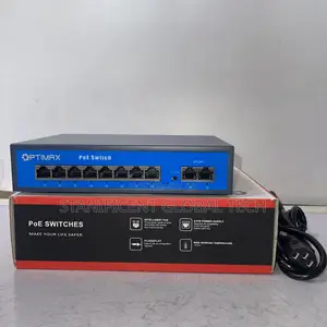 Optimax 8port Poe Switch