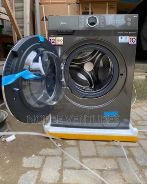 Original Midea 12kg Inverter Front Loader Wash and Spin