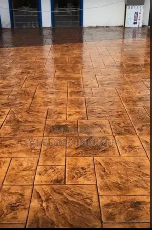 Non Cracking Stamp Flooring