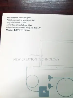 85w Apple Magsafe L-Tip Power Adapter
