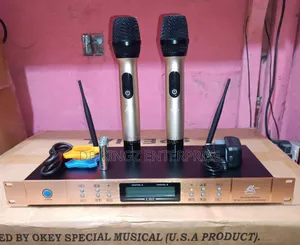Photo - Professional Special Uhf Wireless Microphone System.