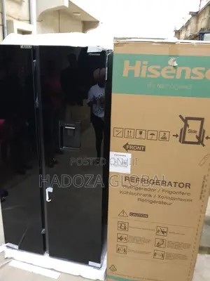 Noise-free Hisense 529l Side-by-side Refrigerator Appliance