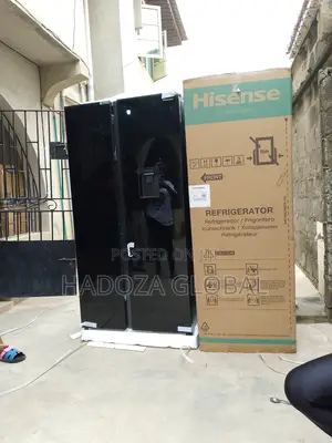 Rugged & Reliable Hisense Side By Side Refrigerator - 529l