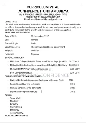 Customer Care Representative
