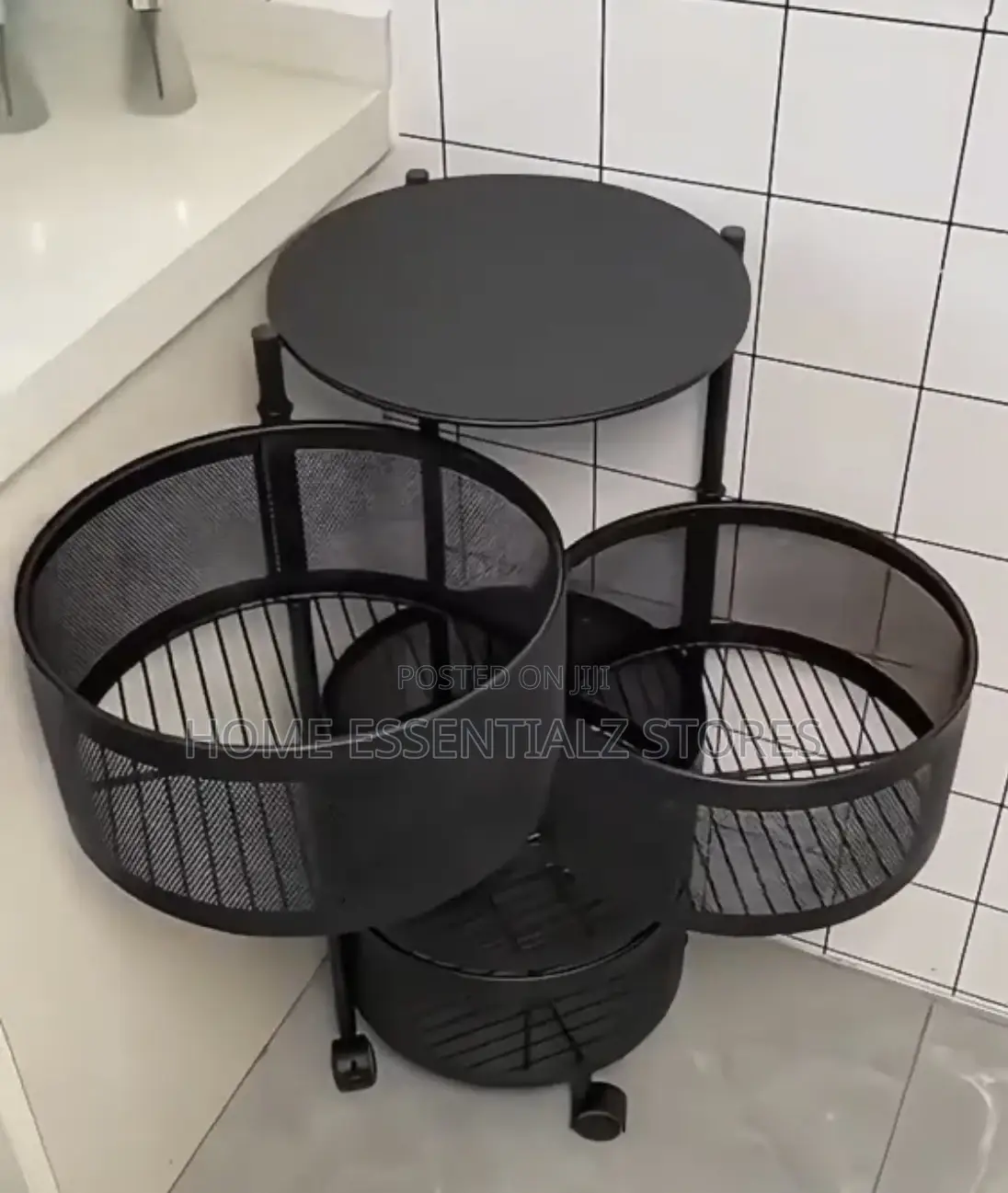 Multifunctional Corner Storage Rack - 5 Layers