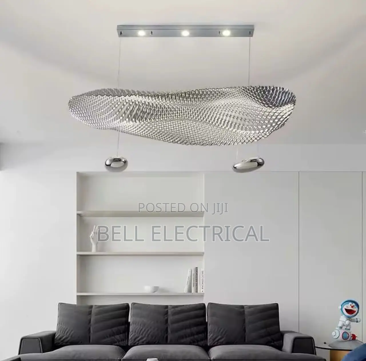Ceiling Lamp Villa Silver Chandelier