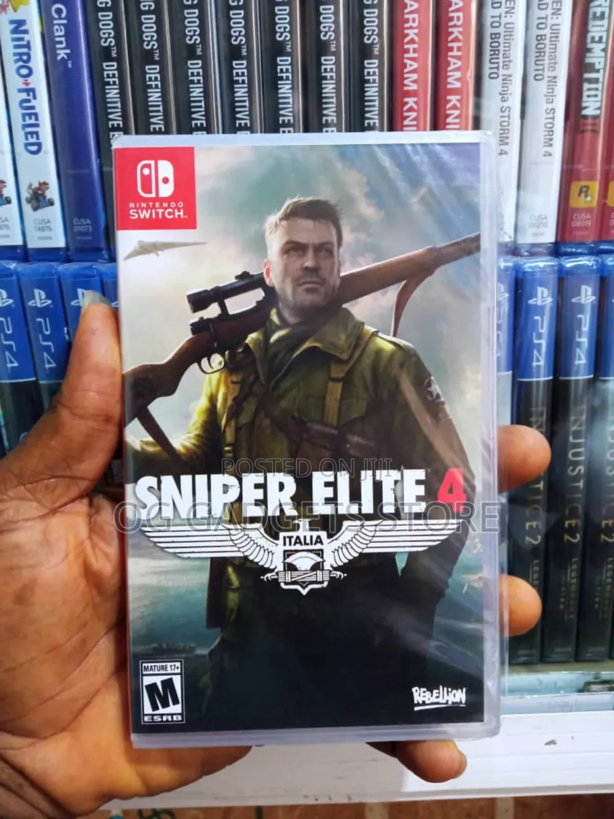 Nintendo Switch Sniper Elite 4