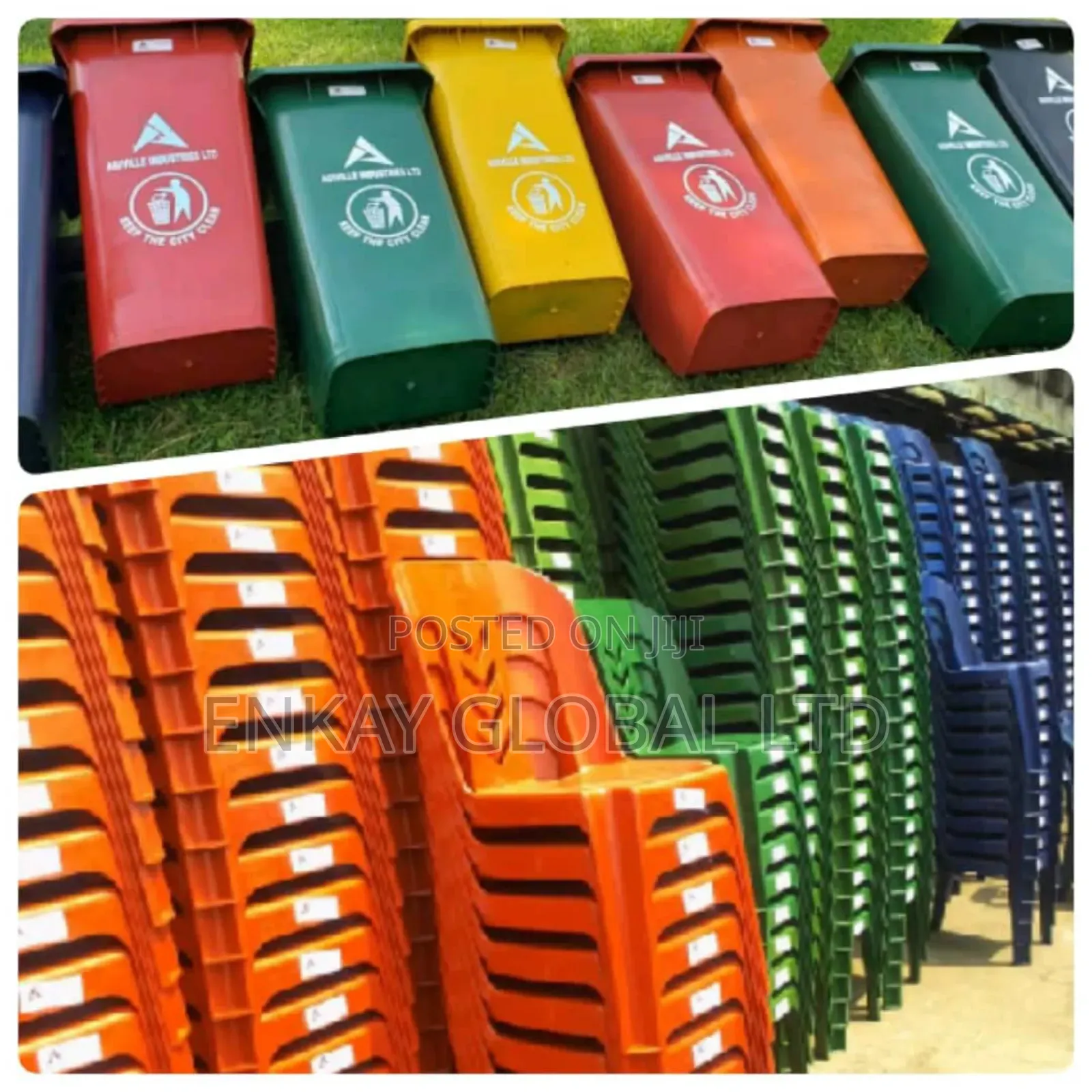 Agiville Waste Bin 240 Liters