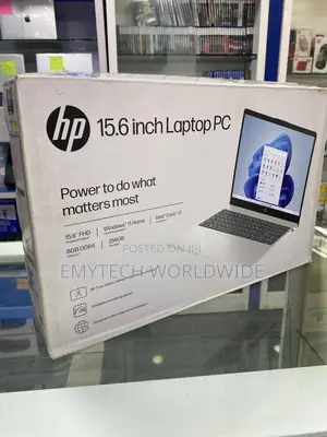 New Laptop HP 15-Dy1031wm 8GB Intel Core I3 HDD+SSD 256GB