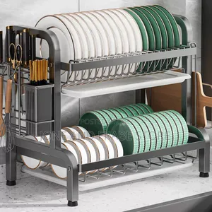 2 Layer Plate Rack/Drainage