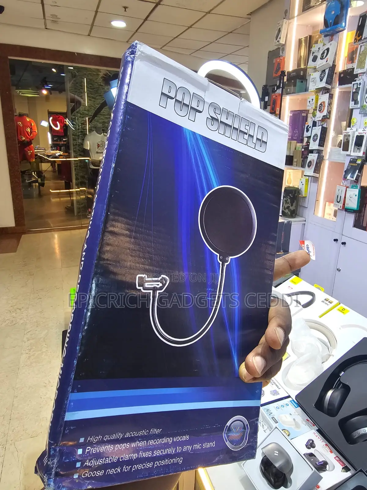 Pop Shield Microphone Filter