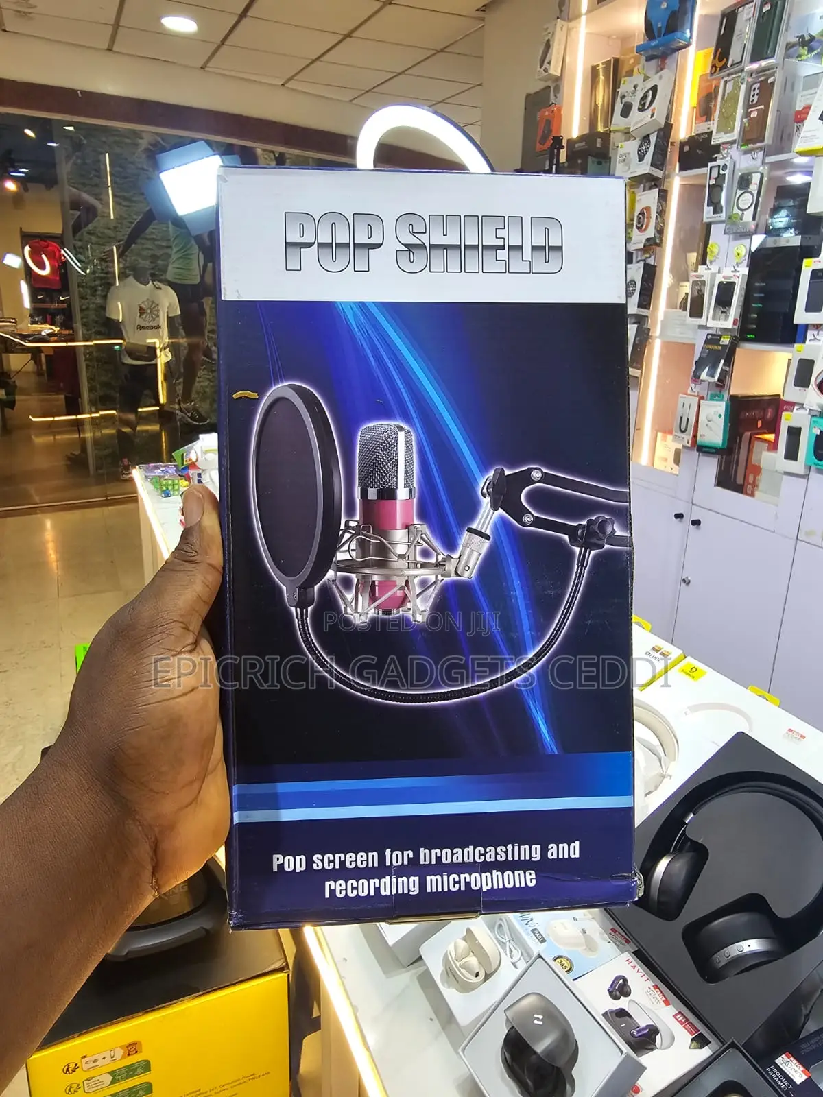 Pop Shield Microphone Filter