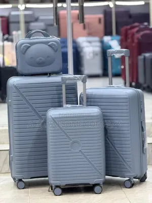 By 4 Unbreakable Rubber Luggage