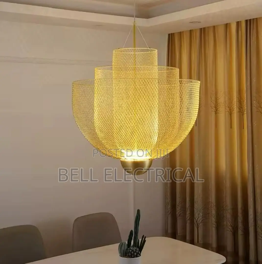 50cm Ceiling Flush Iron Art Mesh Chandelier