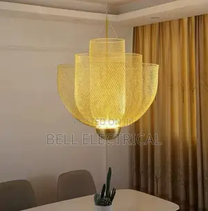 50cm Ceiling Flush Iron Art Mesh Chandelier