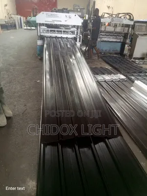 Long Span Design Aluminum Roofing Sheet Oven Baked Black