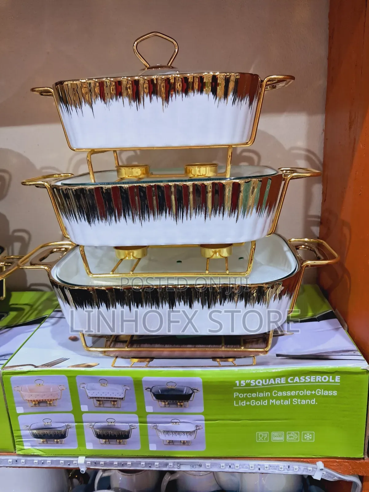 15"Square Casserole