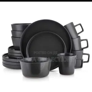 16pc European Luxury Fine Ceramic Stoneware Dinner Set