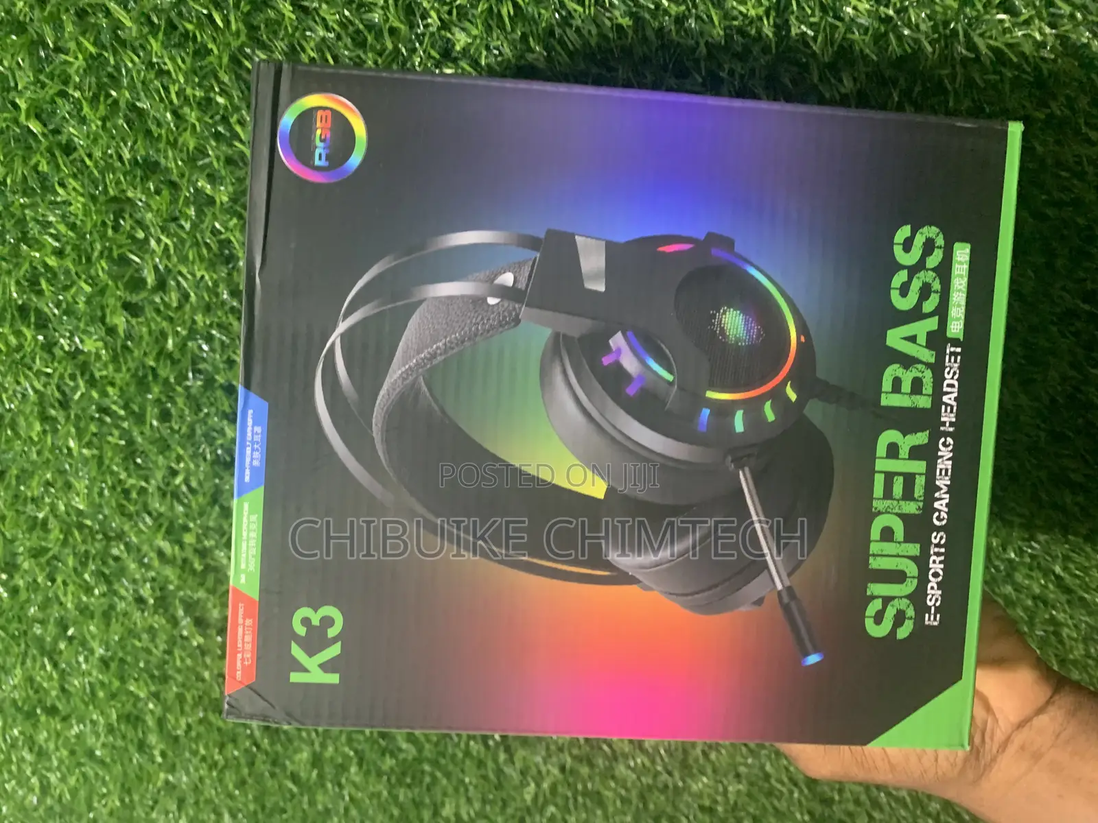  Super Base Usb Gaming Headset RGB