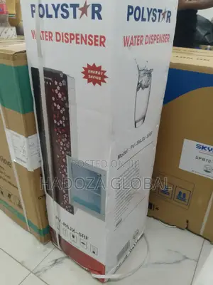 Polystar Water Dispenser Dual Door With Fridge - Pv-r6jx-5rf