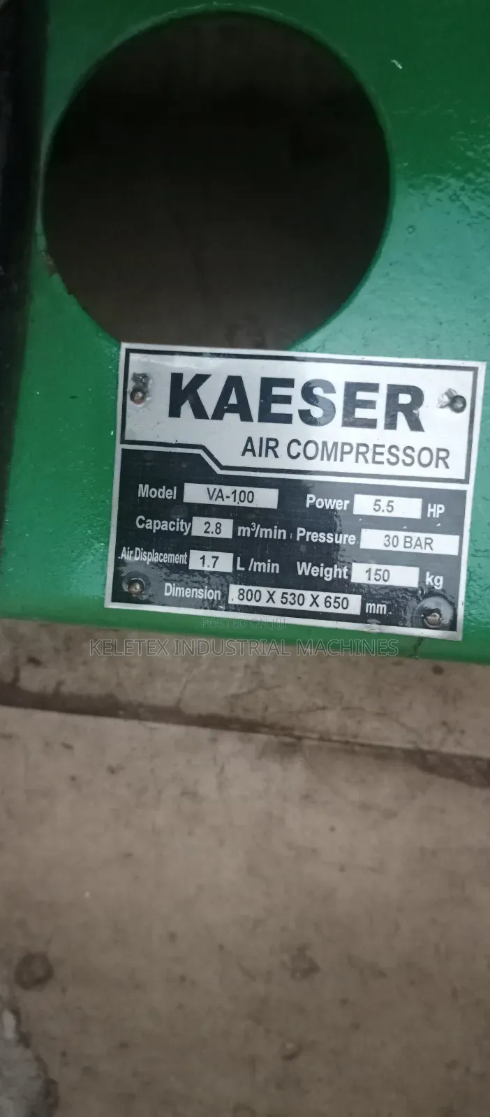 5.5hp High Pressure Compressor