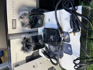 Sx63 Wireless Microphone – For Vlogging,Youtube,Live Shows