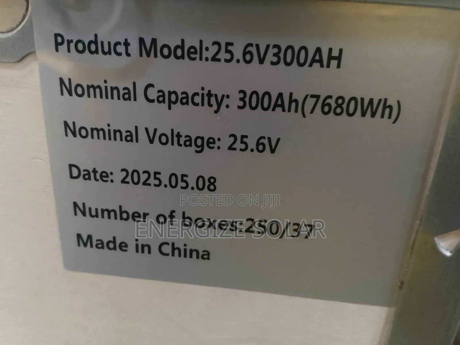 7.6kwh 24v Sms Lithium Battery