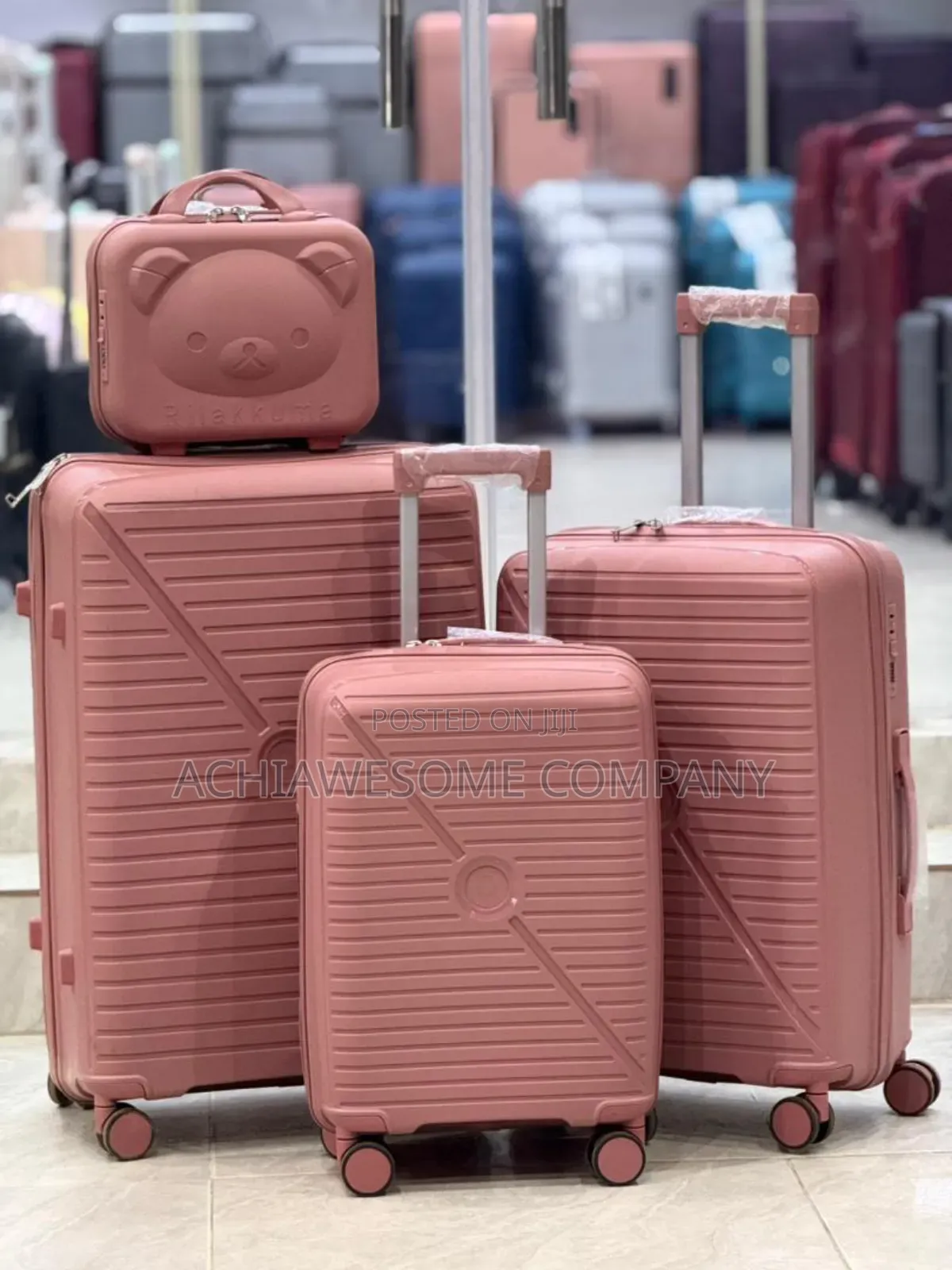 By4 Unbreakable Rubber Box, Rose Gold
