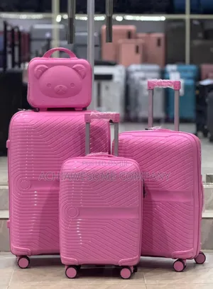 Pink Unbreakable Rubber Box Set Of 4