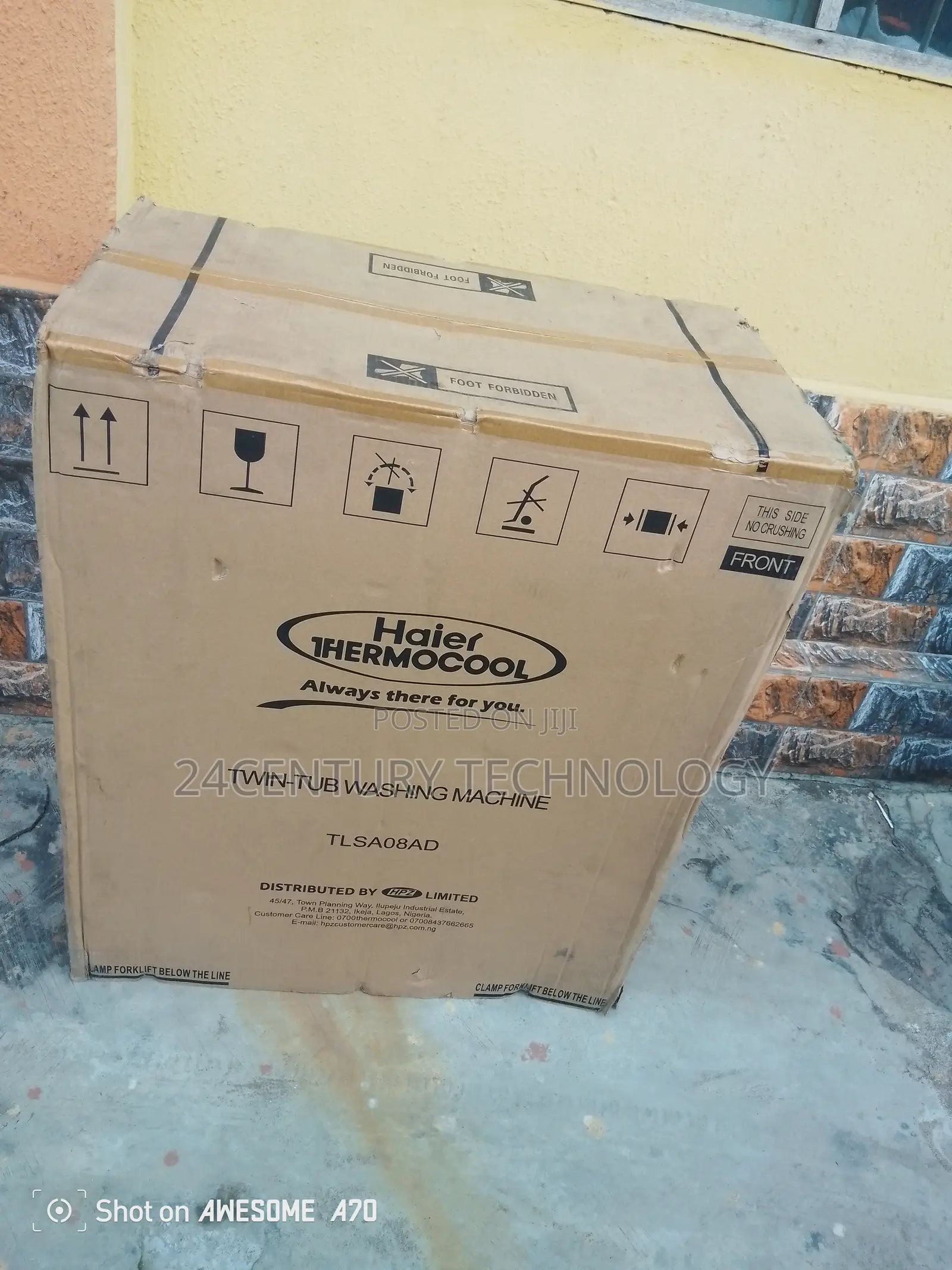 Haier Thermocool 8kg Washer Pre‐Soak