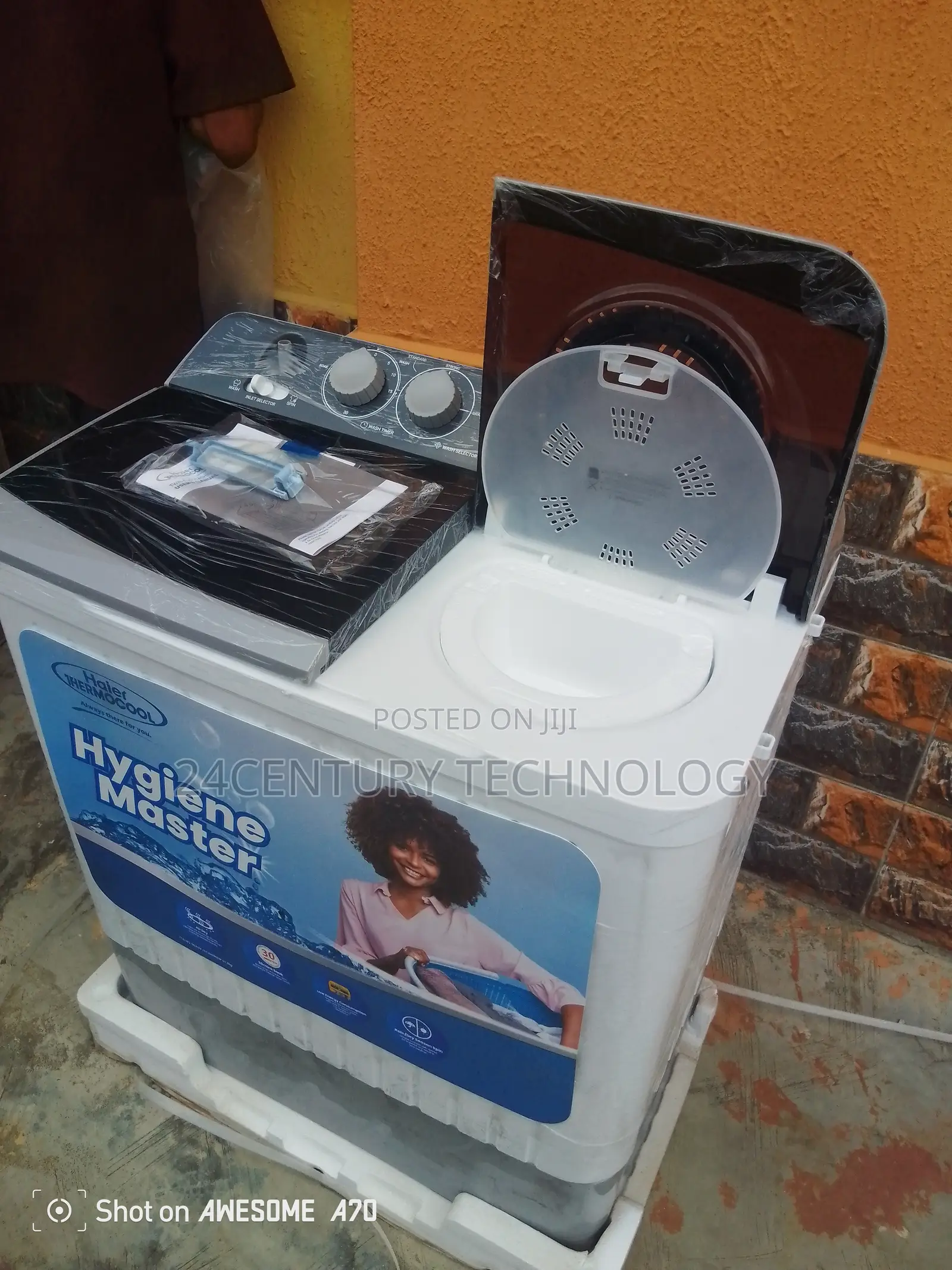 Haier Thermocool 8kg Washer Pre‐Soak