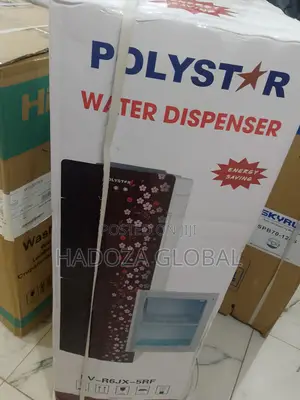 Heavy-duty Polytar Wtaer Dispenser + Mini Fridge Pv-r6jx-5rf