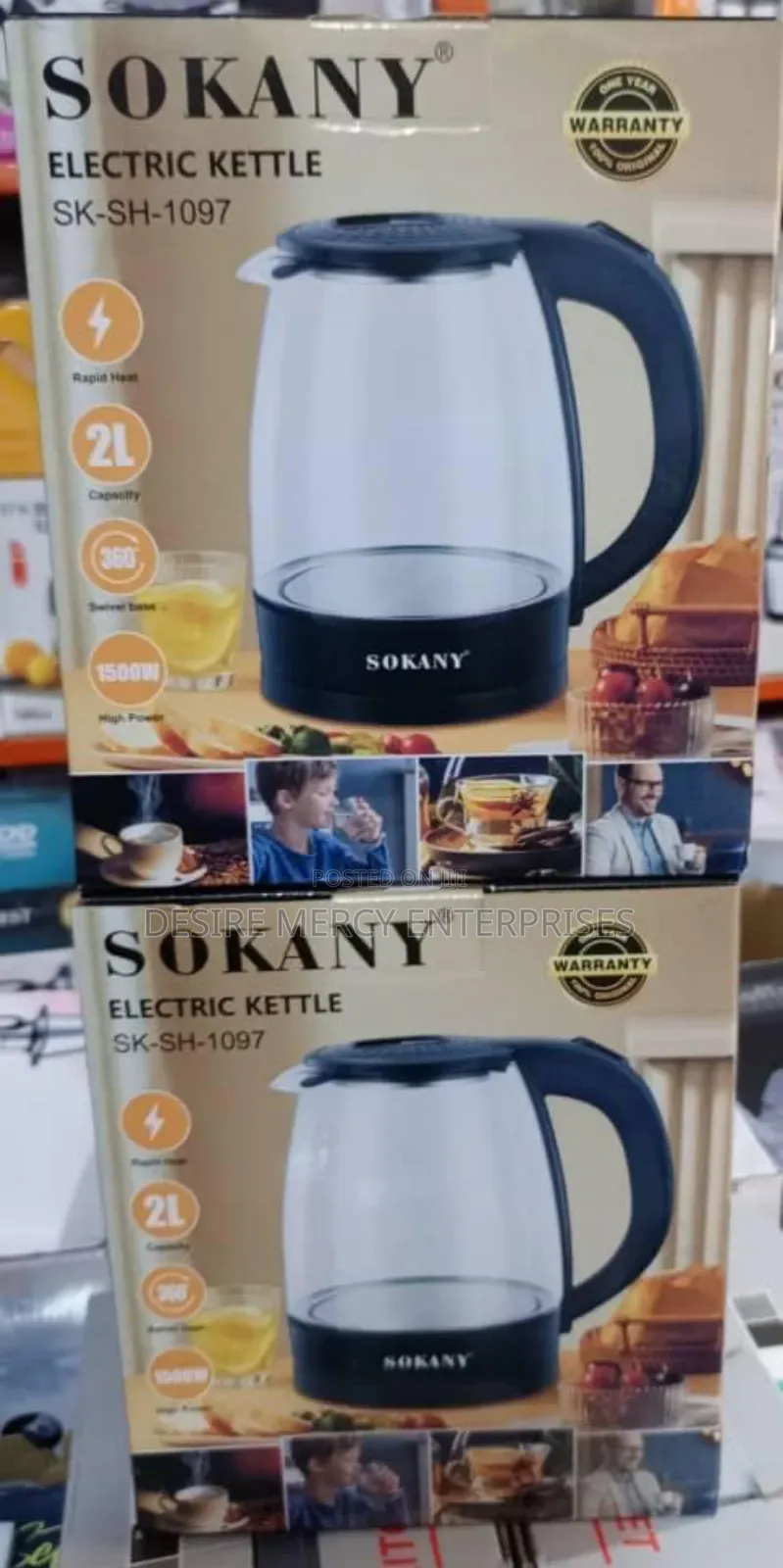 Sokany Electric Kettle