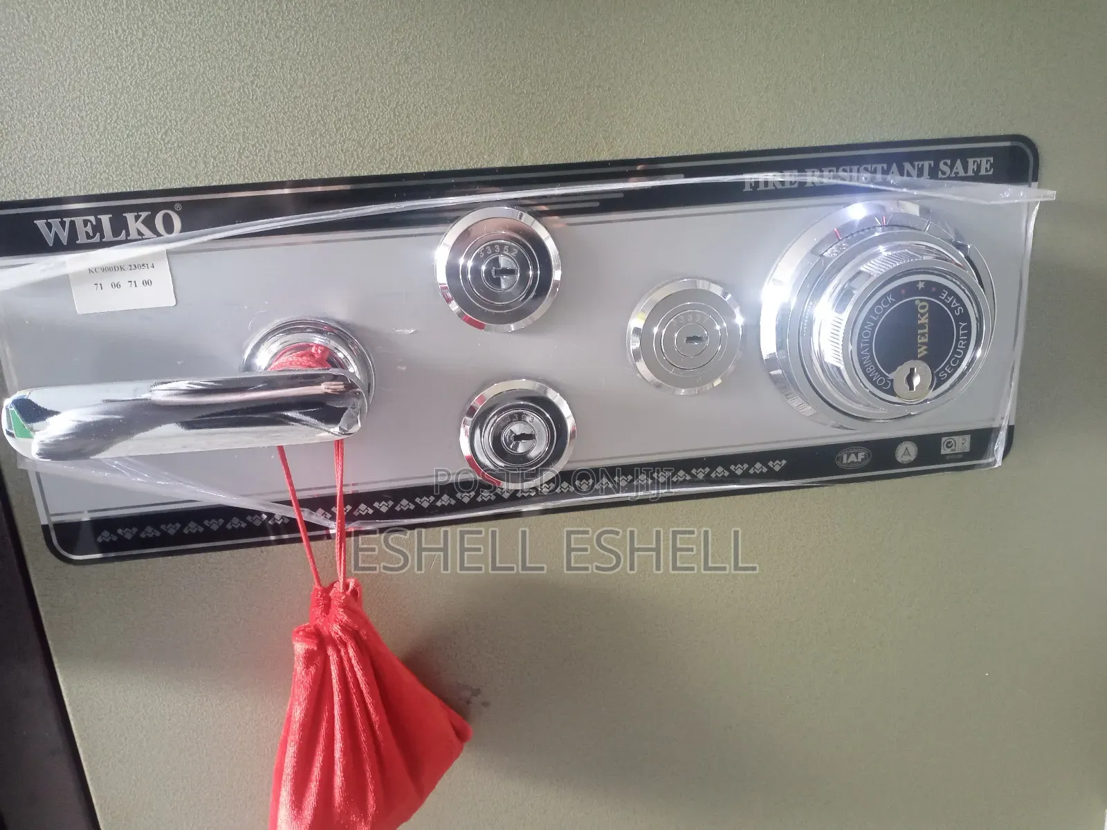 Welko Fireproof/Anti Theft Safe