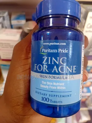 Puritan's Pride Zinc for Acne X100 Tabs