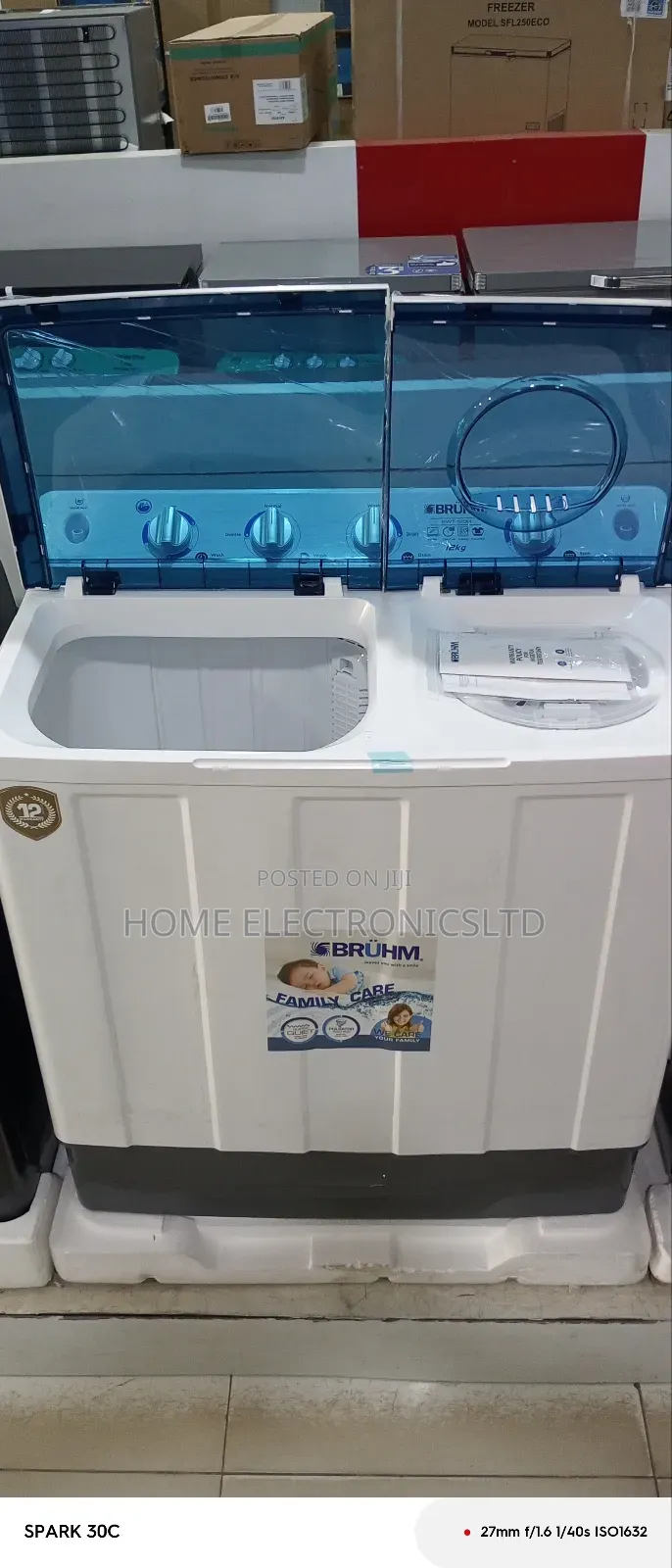 Bruhm Washing Machine Top Load Manual 12 Kg