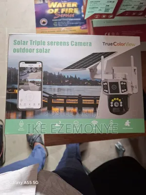 Multi Lens Solar CCTV Camera