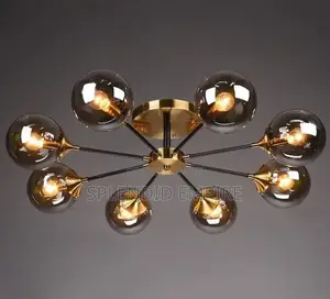 Nordic 8 Hands Round Ball Chandelier