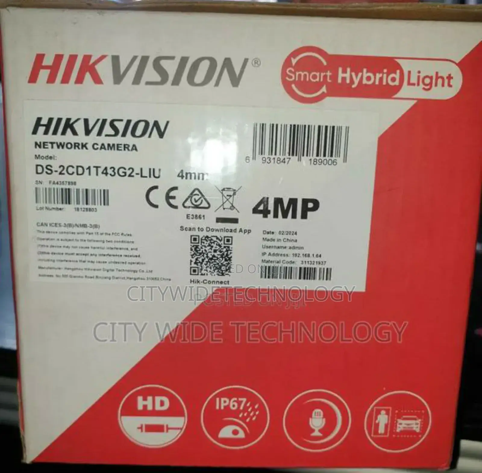 Hikvision Camera