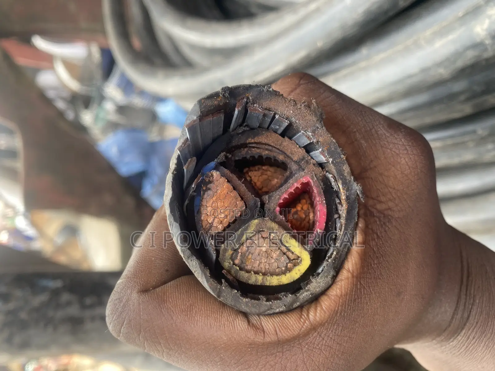95mm 4 Core Armored Cable